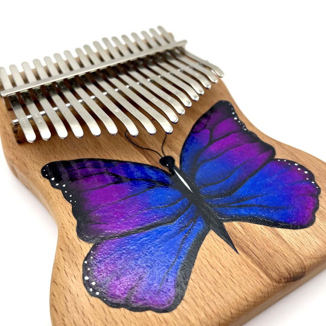 کالیمبا دست ساز طرح پروانه