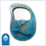 چنگ رومی ۱۶ سیم آبی مدل آکوا