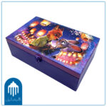 جعبه کادویی چوبی (جعبه کالیمبا) طرح زوتوپیا