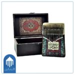 پک کادویی کالیمبا و جعبه دست ساز فرش ایرانی