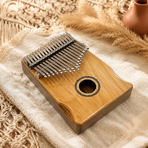 کالیمبا ۱۷ تیغه لاکچری مدل K17AGL گرد+ هاردکیس
